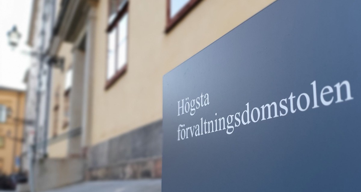 HFD GAV MYNDIGHETSJURIDIK RÄTT